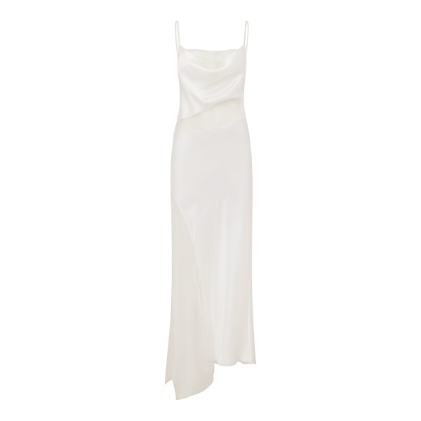 Shona Joy Iza Silk Contrast Maxi Dress