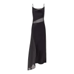 Shona Joy Iza Silk Contrast Maxi Dress