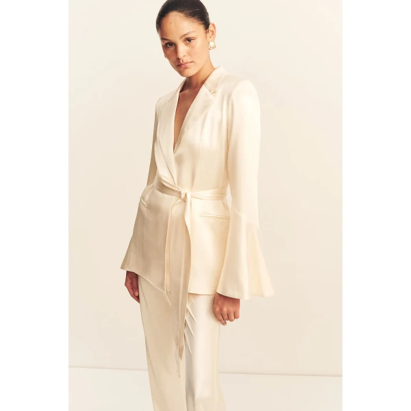 Shona Joy Ivory trousers