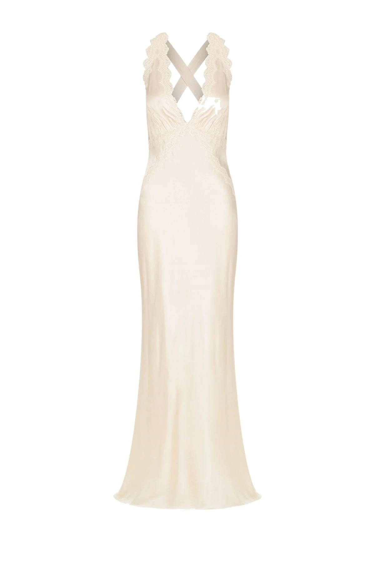 Shona Joy La Lune Lace Cross Back Maxi Dress – Dresses – Australian Luxury Eventwear at Coveti Shona Joy La Lune Lace Cross Back Maxi Dress