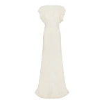 Shona Joy Labyrinth Sheer Lace Panelled Maxi Dress