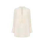 Shona Joy Marlowe Linen Blend Pin Tuck Mini Dress
