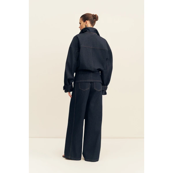 Shona Joy Rita Oversized Funnel Neck Jacket