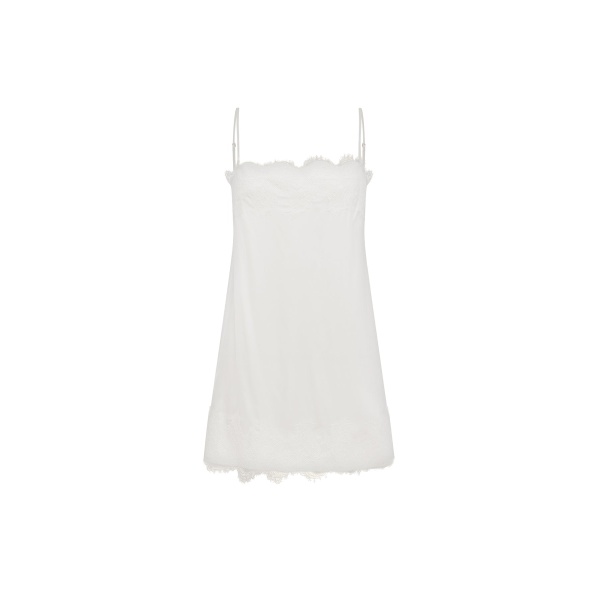 Shona Joy Simona Lace Mini Dress in Ivory