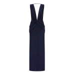 Shona Joy Stellar Lurex Plunged Neck Maxi Dress