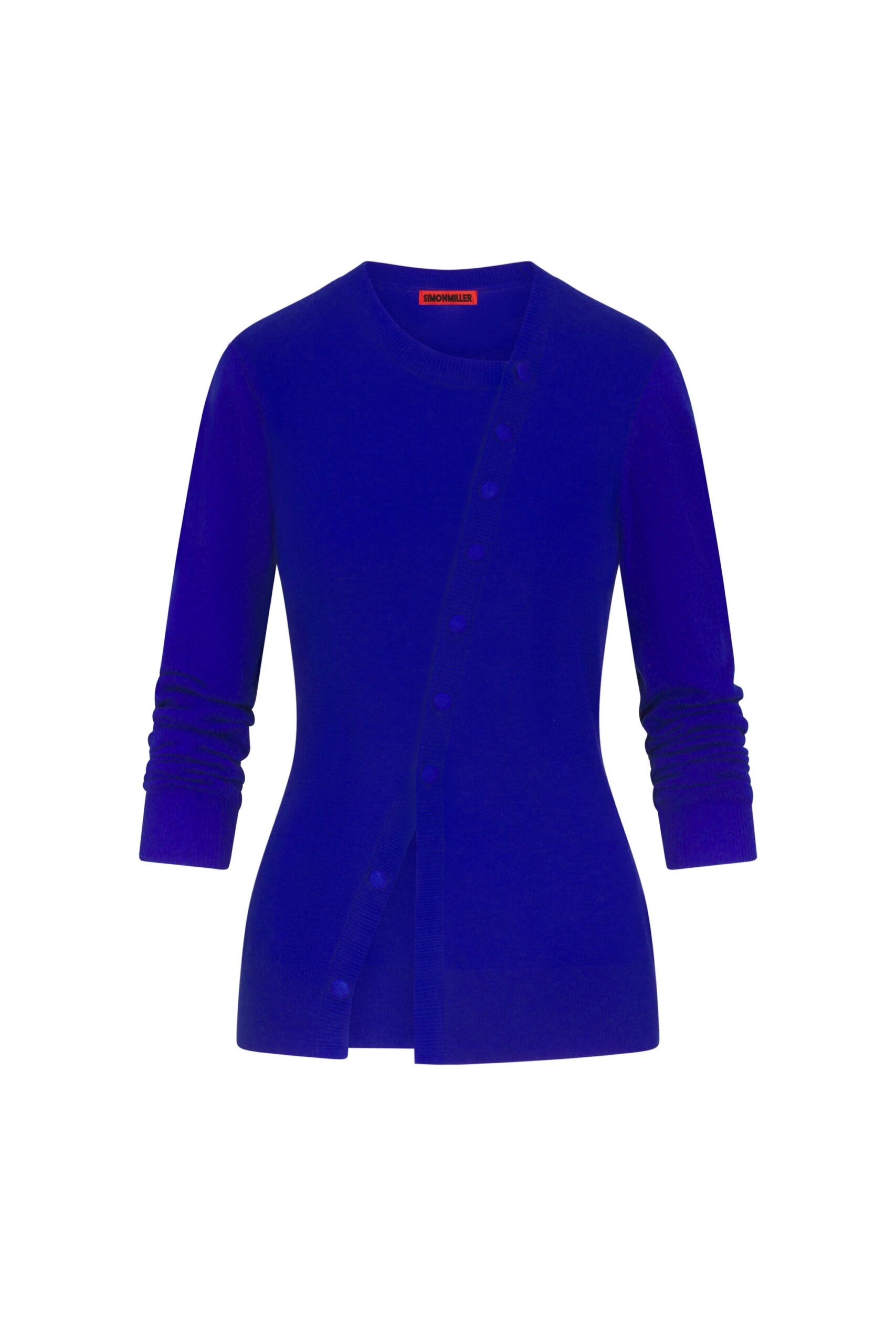Simon Miller Ada Asymmetrical Cardigan in Cobalt Simon Miller Ada Asymmetrical Cardigan in Cobalt | Cardigans | Coveti