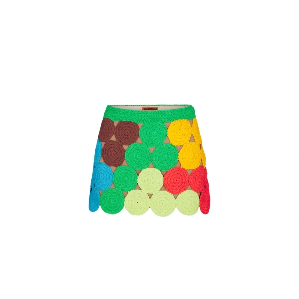 Beep Beep Mini Skirt in Island Multi