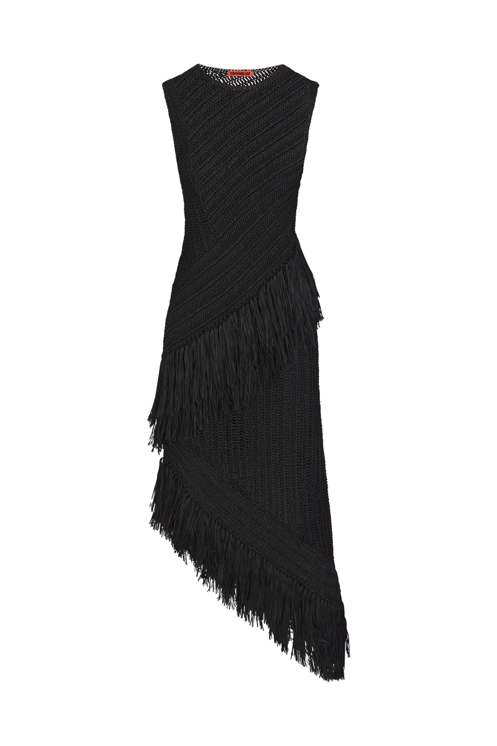 Simon Miller Beja Crochet Dress in Black Simon Miller Beja Crochet Dress in Black | Maxi Dresses | Coveti