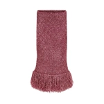 Simon Miller Brink Tinsel Knit Skirt in Metallic Pink | Midi Skirts | Coveti