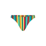 Simon Miller Bwai Bikini Bottom in Vibrant Multi Stripe | Bikinis | Coveti