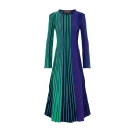 Simon Miller Celia Knit Dress in Cool Tone Rib | Maxi Dresses | Coveti