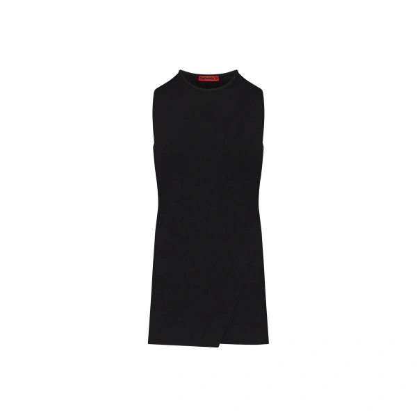 Simon Miller Dara Knit Top in Black | Sleeveless Tops | Coveti