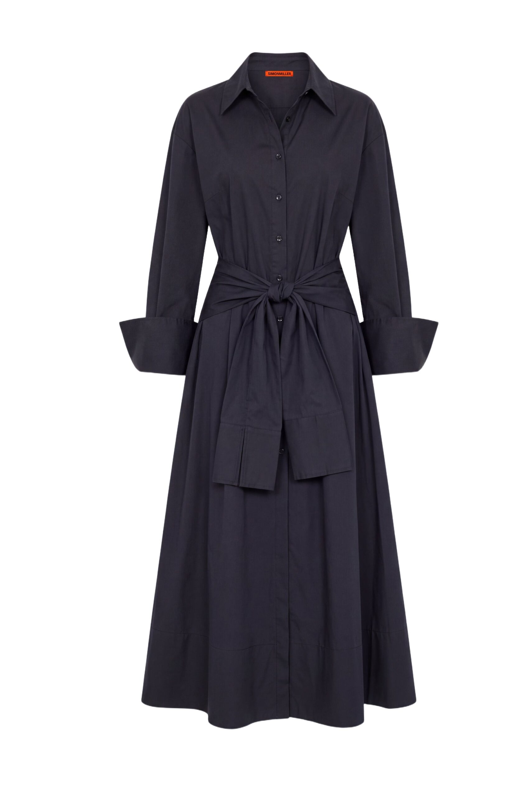 Simon Miller Inna Poplin Maxi Dress in Black Simon Miller Inna Poplin Maxi Dress in Black | Maxi Dresses | Coveti
