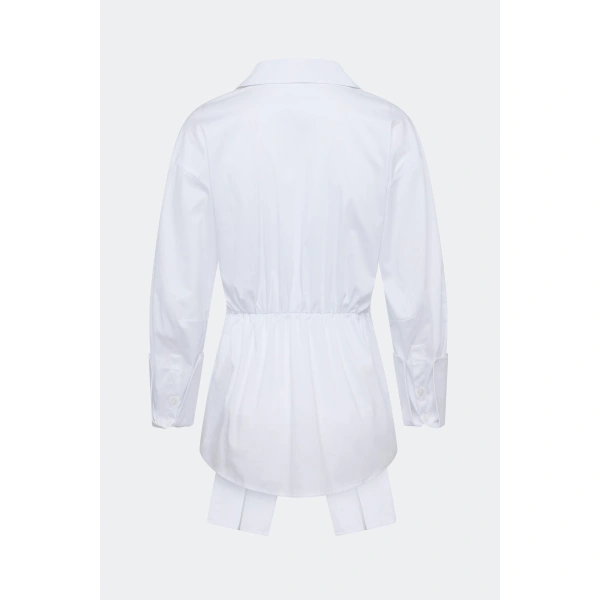 Simon Miller Inna Poplin Top in Macadamia | Shirts | Coveti
