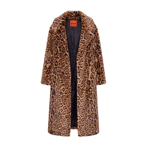 Jetz Cheetah Coat in Cheetah Scramble