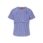 Simon Miller Kini Striped Tee in Blue Stripe | T-Shirts | Coveti
