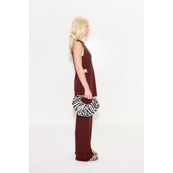 Simon Miller Knits By Canoga Top in Choco Brown | Sleeveless Tops | Coveti