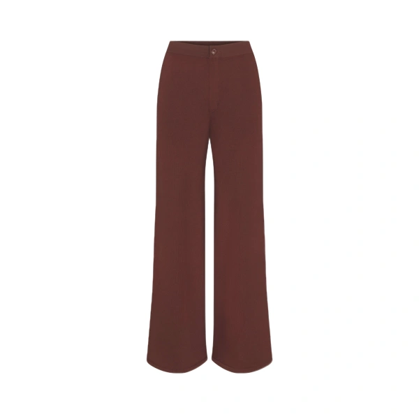 Knits By Jabber Pant in Choco Brown