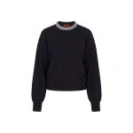 Simon Miller Lillian Embellished Sweater in Black | Sweaters | Coveti
