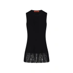 Simon Miller Lisel Knit Top in Black | Sleeveless Tops | Coveti