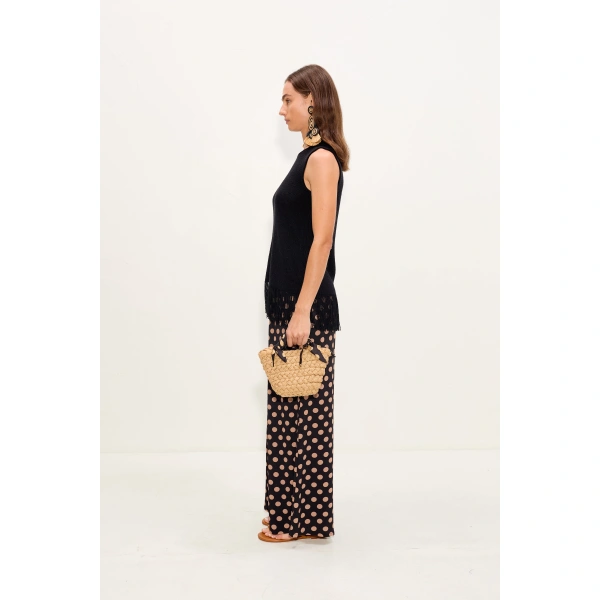 Simon Miller Lisel Knit Top in Black | Sleeveless Tops | Coveti