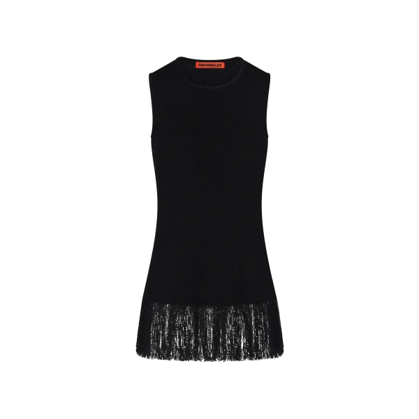 Lisel Knit Top in Black