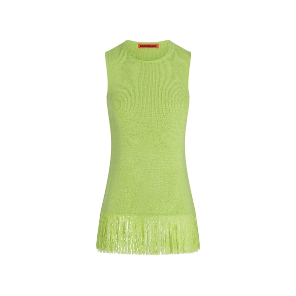 Lisel Knit Top in Lime