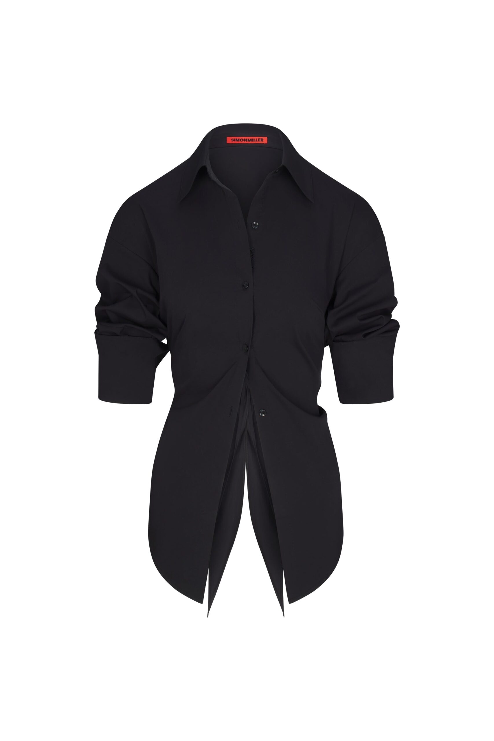 Simon Miller Loch Poplin Button Up in Black Simon Miller Loch Poplin Button Up in Black | Shirts | Coveti