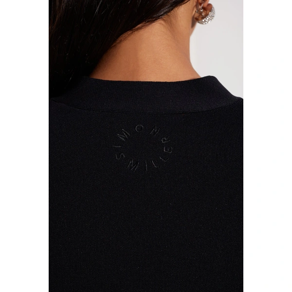 Simon Miller Max Belted Knit Cardigan in Black | Cardigans | Coveti