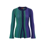 Simon Miller Misha Knit Cardigan in Cool Tone Rib | Cardigans | Coveti