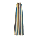 Simon Miller Mona Twill Dress in Ocean Stripe | Maxi Dresses | Coveti