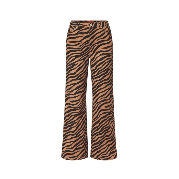 Rumie Printed Jean in Tiger Stripe