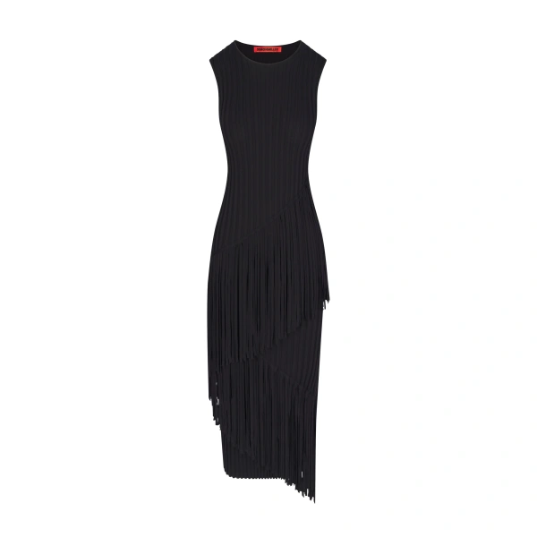 Spiral Dress in Black
