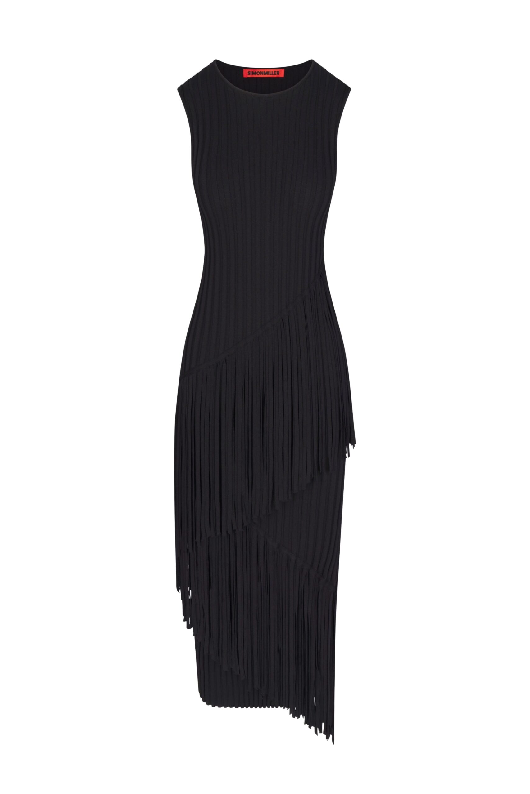 Simon Miller Spiral Dress in Black Simon Miller Spiral Dress in Black | Midi Dresses | Coveti