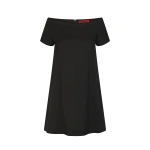 Simon Miller Taja Satin Mini Dress in Black | Mini Dresses | Coveti