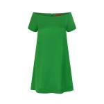 Simon Miller Taja Satin Mini Dress in Matcha | Mini Dresses | Coveti