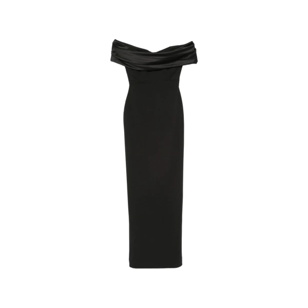 Solace London The Adele Maxi Dress in Black | Maxi Dresses | Coveti