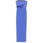 Solace London The Afra Maxi Dress in Iris Blue | Maxi Dresses | Coveti
