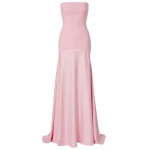 Solace London The Alessandra Maxi Dress in Powder Pink | Maxi Dresses | Coveti