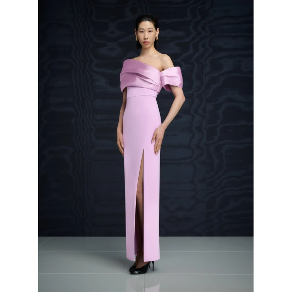 Solace London The Alexis Maxi Dress in Wisteria
