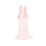 Solace London The Alia Maxi Dress in Camellia Pink | Maxi Dresses | Coveti