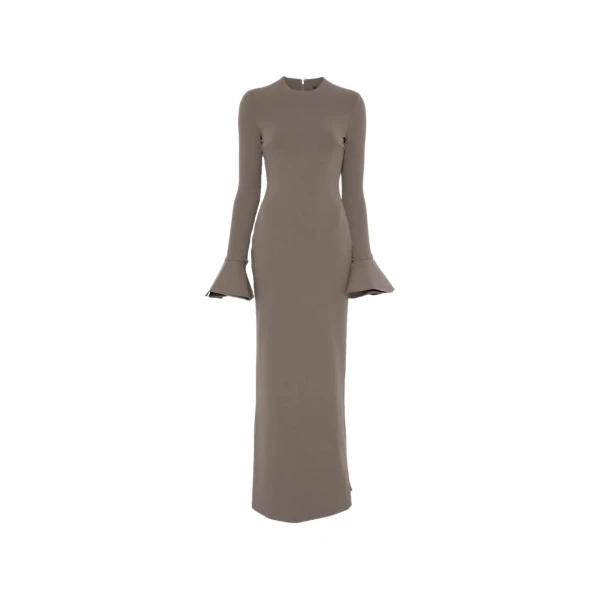 Solace London The Alicia Maxi Dress in Flint | Maxi Dresses | Coveti