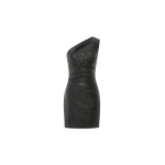 Solace London The Allyson Mini Dress in Black | Mini Dresses | Coveti