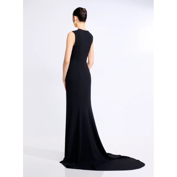 Solace London The Althea Maxi Dress in Black