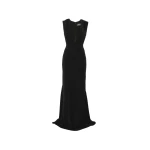 Solace London The Althea Maxi Dress in Black | Maxi Dresses | Coveti