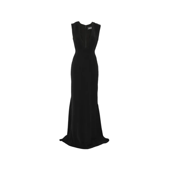 Solace London The Althea Maxi Dress in Black | Maxi Dresses | Coveti