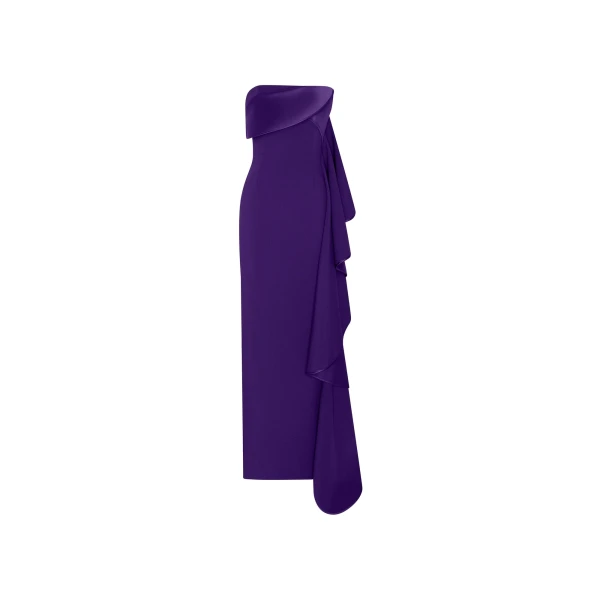 Solace London The Andress Maxi Dress in Deep Orchid | Maxi Dresses | Coveti