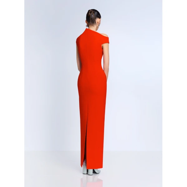 Solace London The Arion Maxi Dress in Scarlet