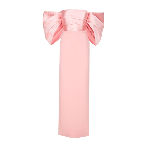 The Arla Maxi Dress in Soft Pink