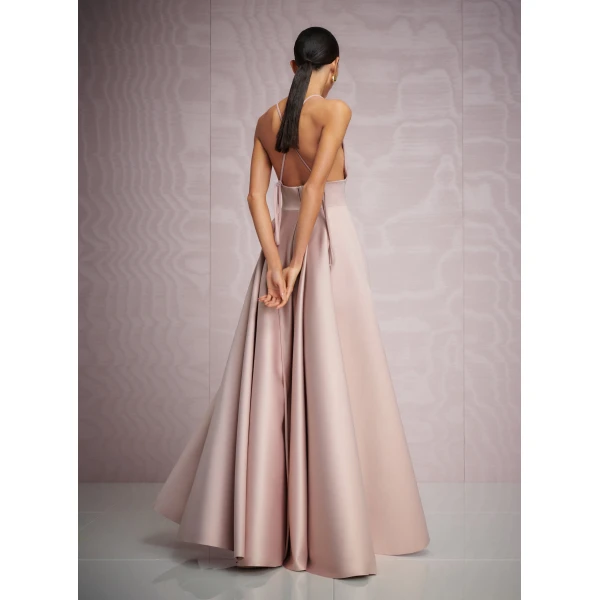 Solace London The Avallon Maxi Dress in Oyster
